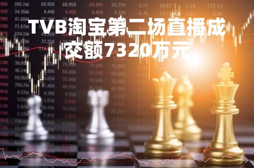 TVB淘宝第二场直播成交额7320万元