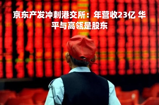京东产发冲刺港交所：年营收23亿 华平与高瓴是股东