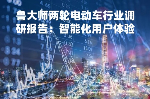 鲁大师两轮电动车行业调研报告：智能化用户体验将是未来市场竞争重点
