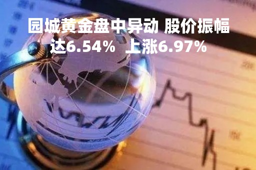 园城黄金盘中异动 股价振幅达6.54%  上涨6.97%