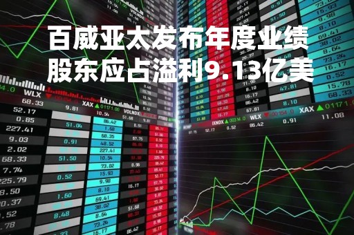 百威亚太发布年度业绩 股东应占溢利9.13亿美元同比减少3.9%