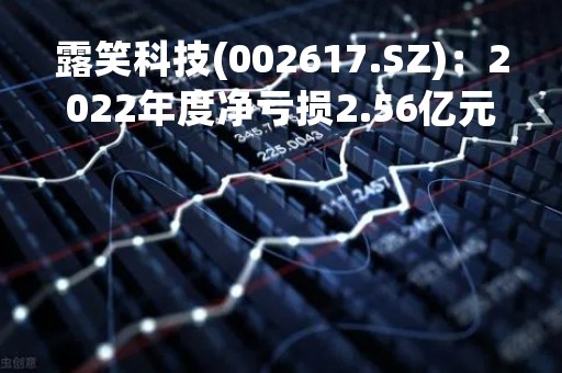露笑科技(002617.SZ)：2022年度净亏损2.56亿元