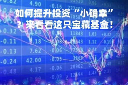 如何提升投资“小确幸”？来看看这只宝藏基金！