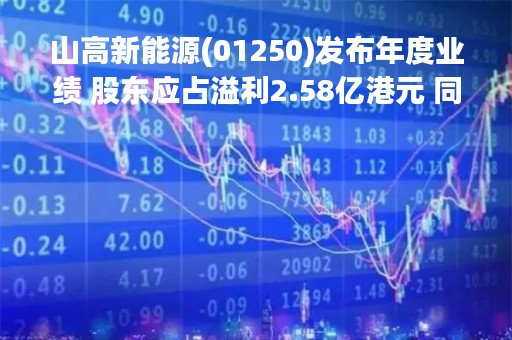 山高新能源(01250)发布年度业绩 股东应占溢利2.58亿港元 同比扭亏为盈