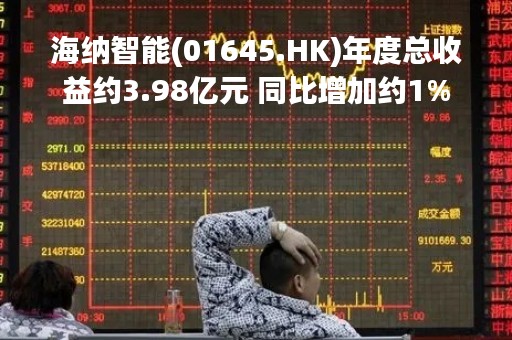 海纳智能(01645.HK)年度总收益约3.98亿元 同比增加约1%