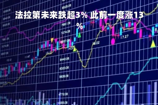 法拉第未来跌超3% 此前一度涨13%