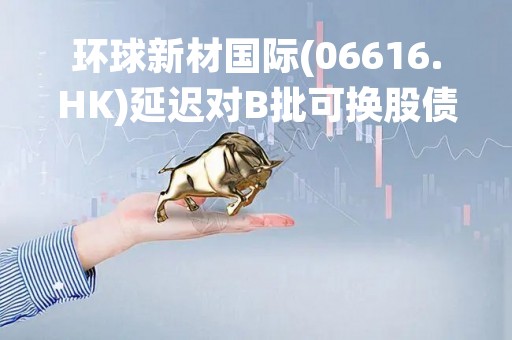 环球新材国际(06616.HK)延迟对B批可换股债券的建议认购