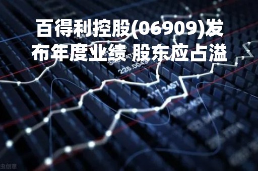 百得利控股(06909)发布年度业绩 股东应占溢利1.72亿元 同比减少62.39% 拟派发末期股息每股3分