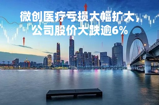 微创医疗亏损大幅扩大，公司股价大跌逾6%