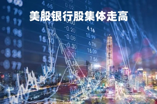 美股银行股集体走高