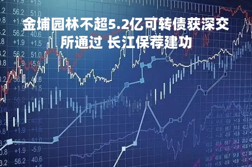 金埔园林不超5.2亿可转债获深交所通过 长江保荐建功