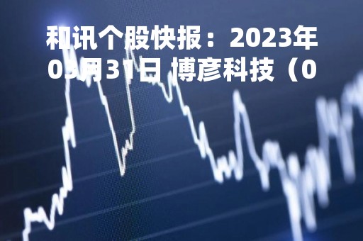 和讯个股快报：2023年03月31日 博彦科技（002649）14:34分，股价快速拉升