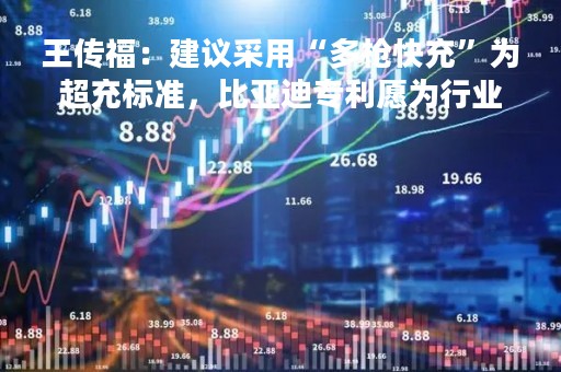王传福：建议采用“多枪快充”为超充标准，比亚迪专利愿为行业免费使用