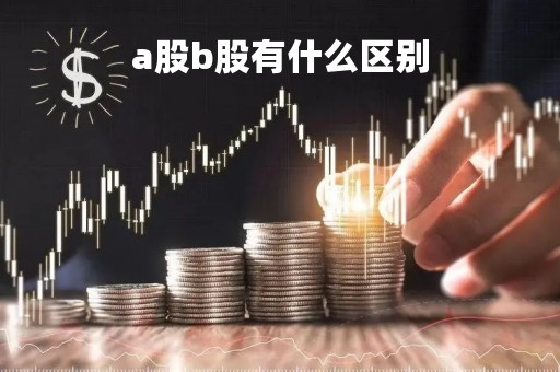 a股b股有什么区别「a 股 b 股」