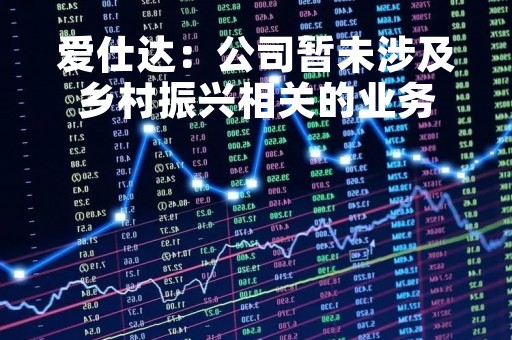 爱仕达：公司暂未涉及乡村振兴相关的业务