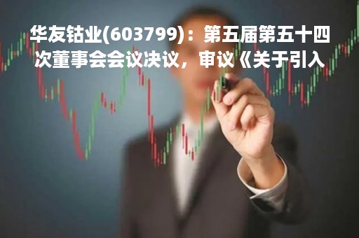 华友钴业(603799)：第五届第五十四次董事会会议决议，审议《关于引入福特汽车对KNI公司实施增资并签署相关协议的议案》