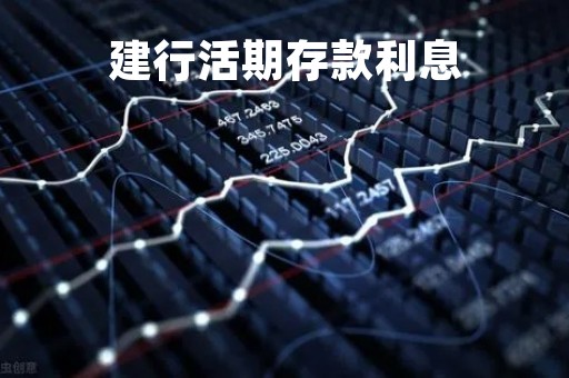 建行活期存款利息