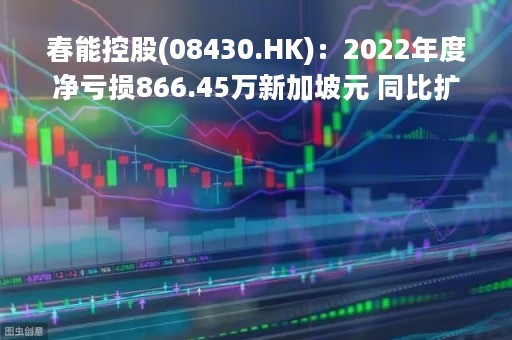 春能控股(08430.HK)：2022年度净亏损866.45万新加坡元 同比扩大140%