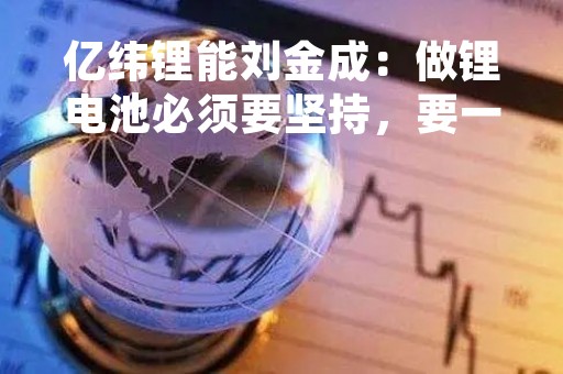 亿纬锂能刘金成：做锂电池必须要坚持，要一年暴富可能性不大