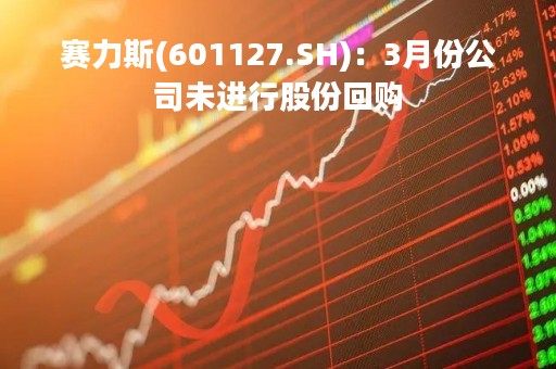 赛力斯(601127.SH)：3月份公司未进行股份回购