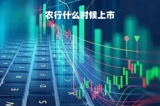 农行什么时候上市「农业银行啥时候上市」