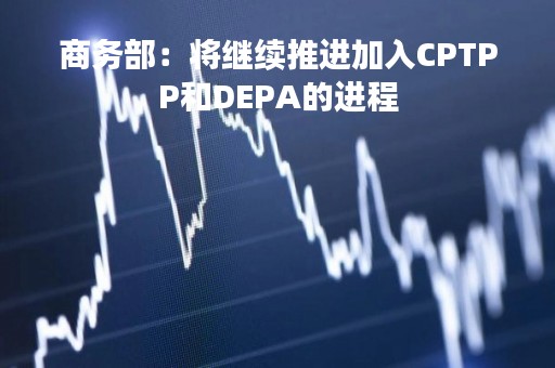 商务部：将继续推进加入CPTPP和DEPA的进程