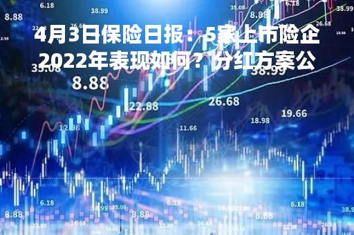 4月3日保险日报：5家上市险企2022年表现如何？分红方案公布，谁家多？