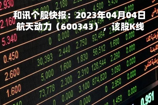 和讯个股快报：2023年04月04日 航天动力（600343），该股K线呈现“红三兵”形态