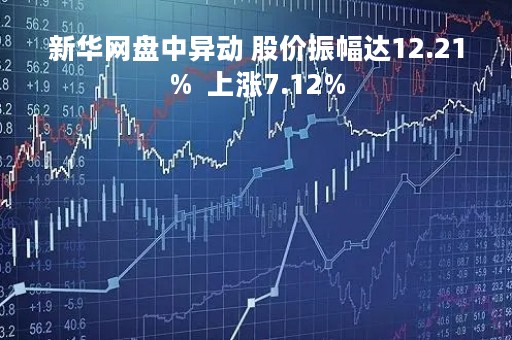 新华网盘中异动 股价振幅达12.21%  上涨7.12%