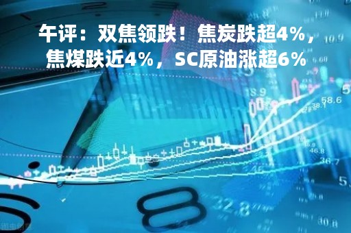 午评：双焦领跌！焦炭跌超4%，焦煤跌近4%，SC原油涨超6%