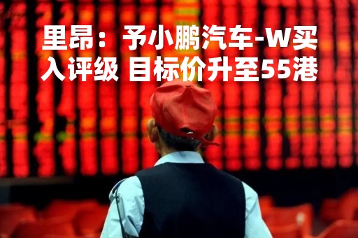 里昂：予小鹏汽车-W买入评级 目标价升至55港元