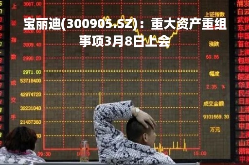 宝丽迪(300905.SZ)：重大资产重组事项3月8日上会