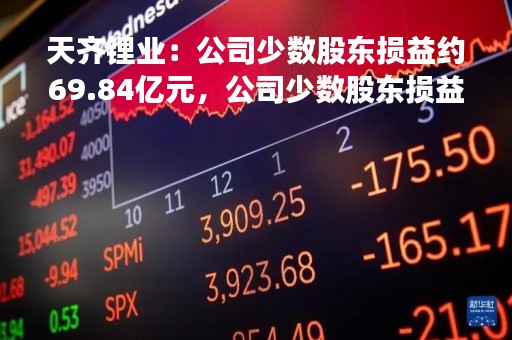 天齐锂业：公司少数股东损益约69.84亿元，公司少数股东损益包括TLEA净利润中归属于IGO的部分、泰利森净利润中归属于雅保的部分以及公司其他非全资子公司净利润中的由少数股东享有的部分