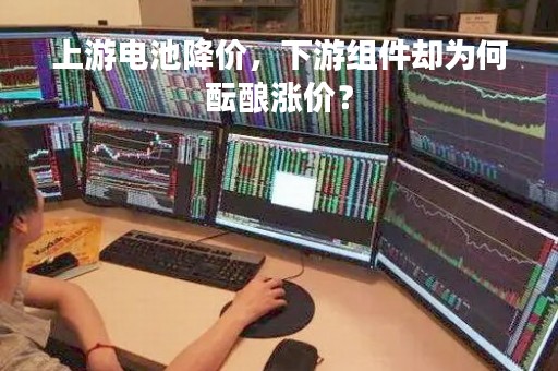 上游电池降价，下游组件却为何酝酿涨价？