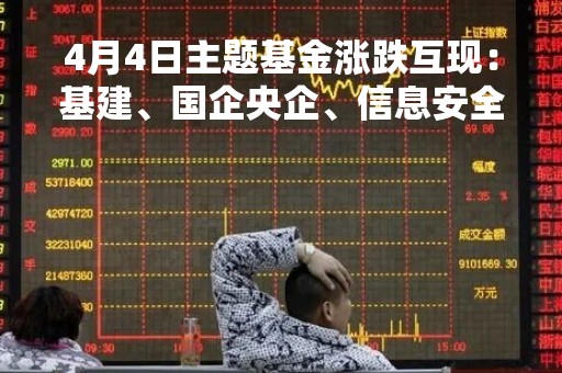 4月4日主题基金涨跌互现：基建、国企央企、信息安全、中医药等主题ETF涨超3% 锂电池、新能源ETF跌超2%