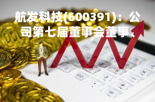 航发科技(600391)：公司第七届董事会董事、副总经理、财务负责人吴华女士辞职