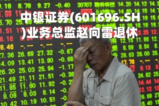 中银证券(601696.SH)业务总监赵向雷退休辞任
