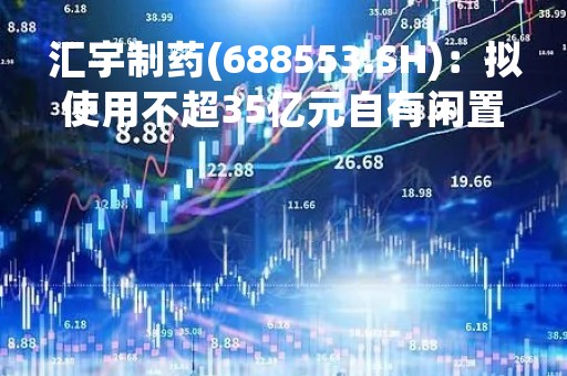 汇宇制药(688553.SH)：拟使用不超35亿元自有闲置资金进行委托理财
