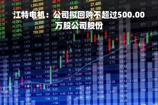 江特电机：公司拟回购不超过500.00万股公司股份