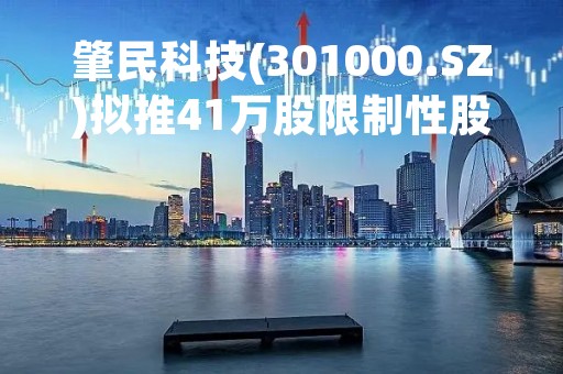 肇民科技(301000.SZ)拟推41万股限制性股票激励计划