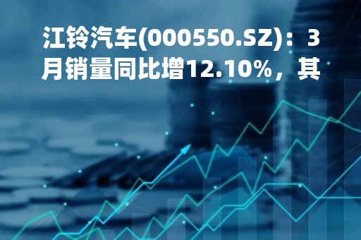 江铃汽车(000550.SZ):3月销量同比增12.10%,其中SUV销量同比增204.06%