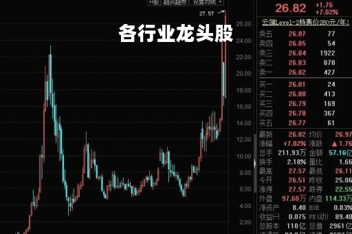 各行业龙头股「各行业龙头股票大全2023」