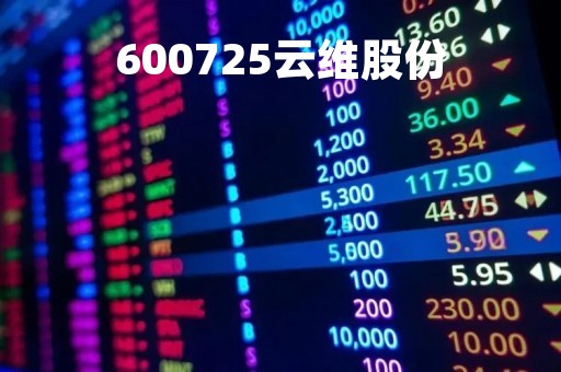 600725云维股份「云维股票」