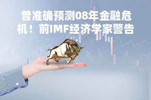 曾准确预测08年金融危机！前IMF经济学家警告：预计银行业将面临更多麻烦
