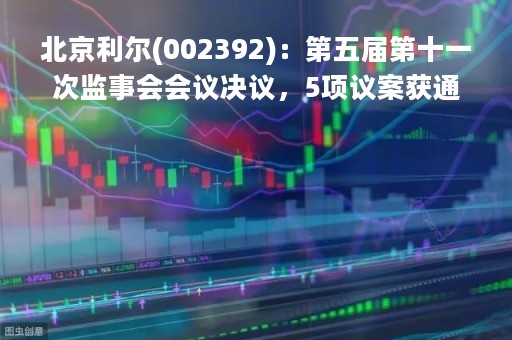 北京利尔(002392)：第五届第十一次监事会会议决议，5项议案获通过