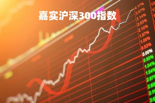 嘉实沪深300指数「嘉实沪深300指数基金」