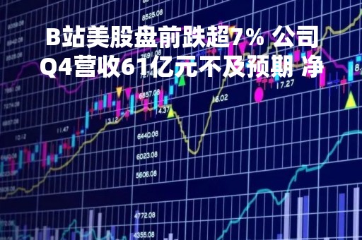 B站美股盘前跌超7% 公司Q4营收61亿元不及预期 净亏损同比收窄29%