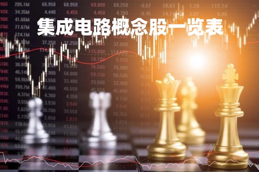 集成电路概念股一览表「集成电路概念龙头股一览」
