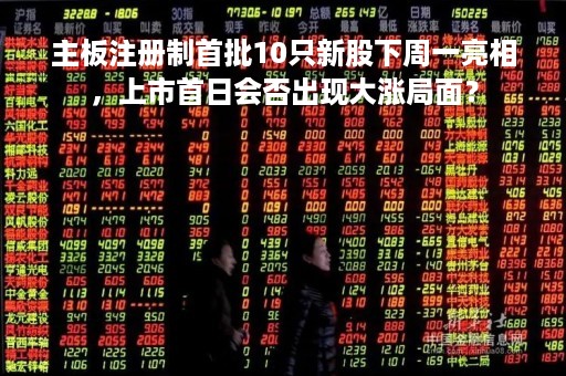 主板注册制首批10只新股下周一亮相，上市首日会否出现大涨局面？