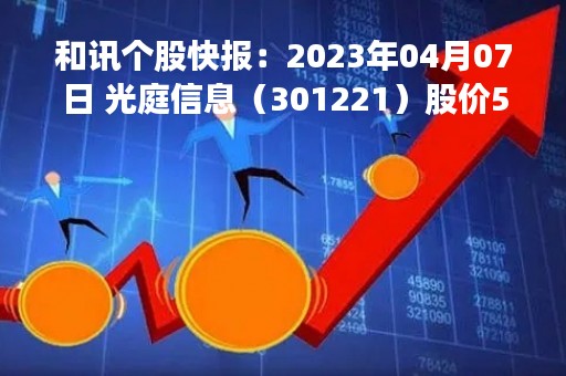 和讯个股快报：2023年04月07日 光庭信息（301221）股价5分钟涨速大于5%